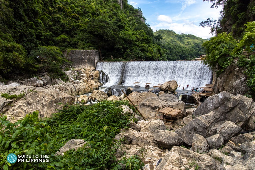 The waterfalls of Wawa Dam, Rizal The waterfalls of Wawa Dam, Rizal