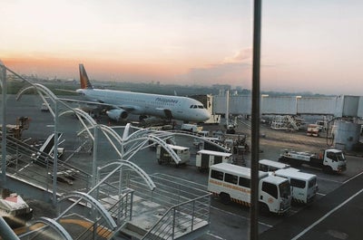 Sunrise view in NAIA