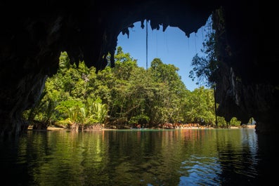 Exit to the Puerto Princesa Underground River