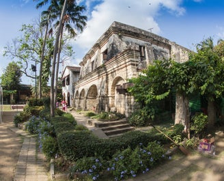 Facade of Fort Santiago in Manila