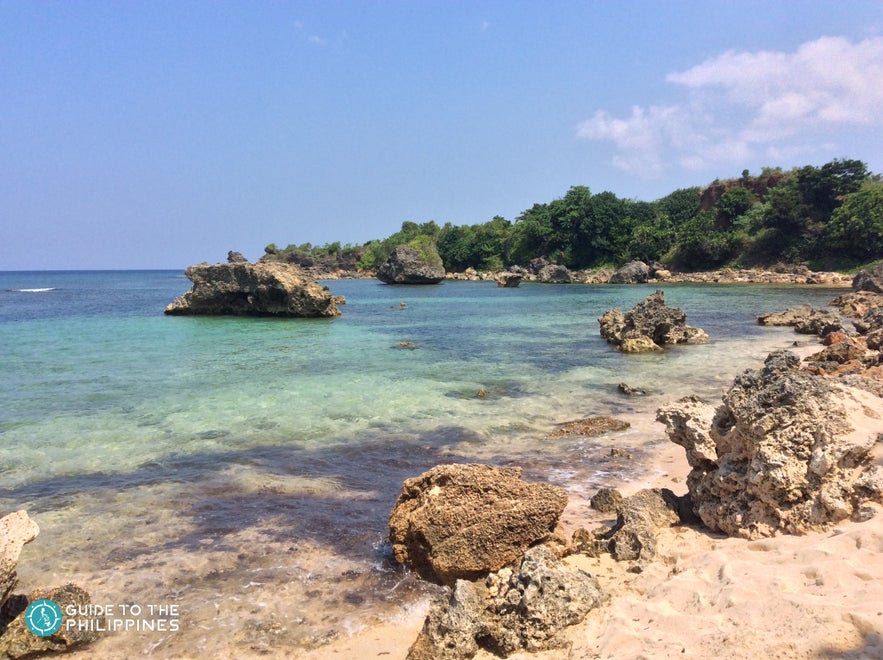Coastline of Cabongaoan Beach in Pangasinan Coastline of Cabongaoan Beach in Pangasinan