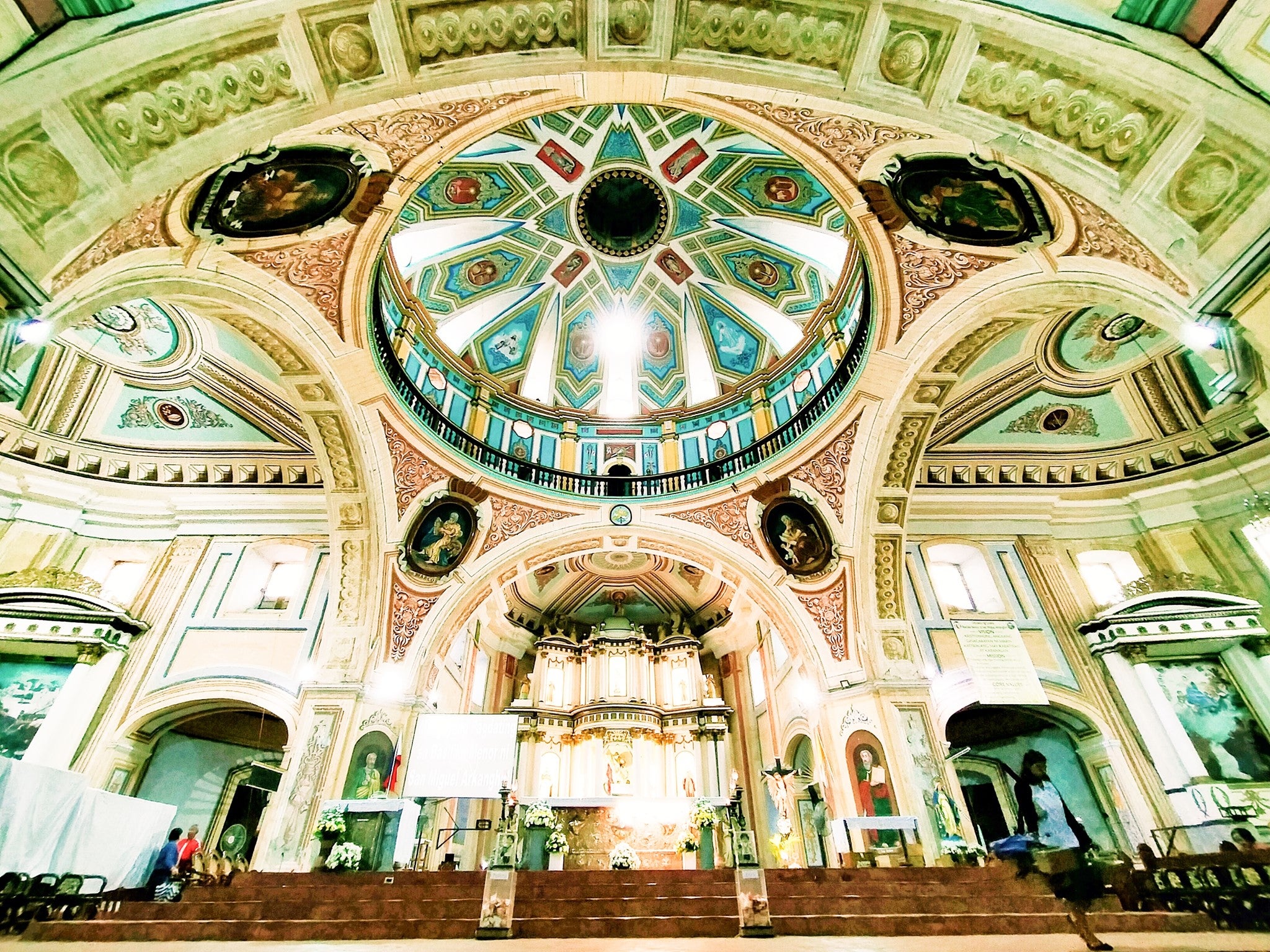 Ceiling of Minor Basilica of Saint Michael the Archangel