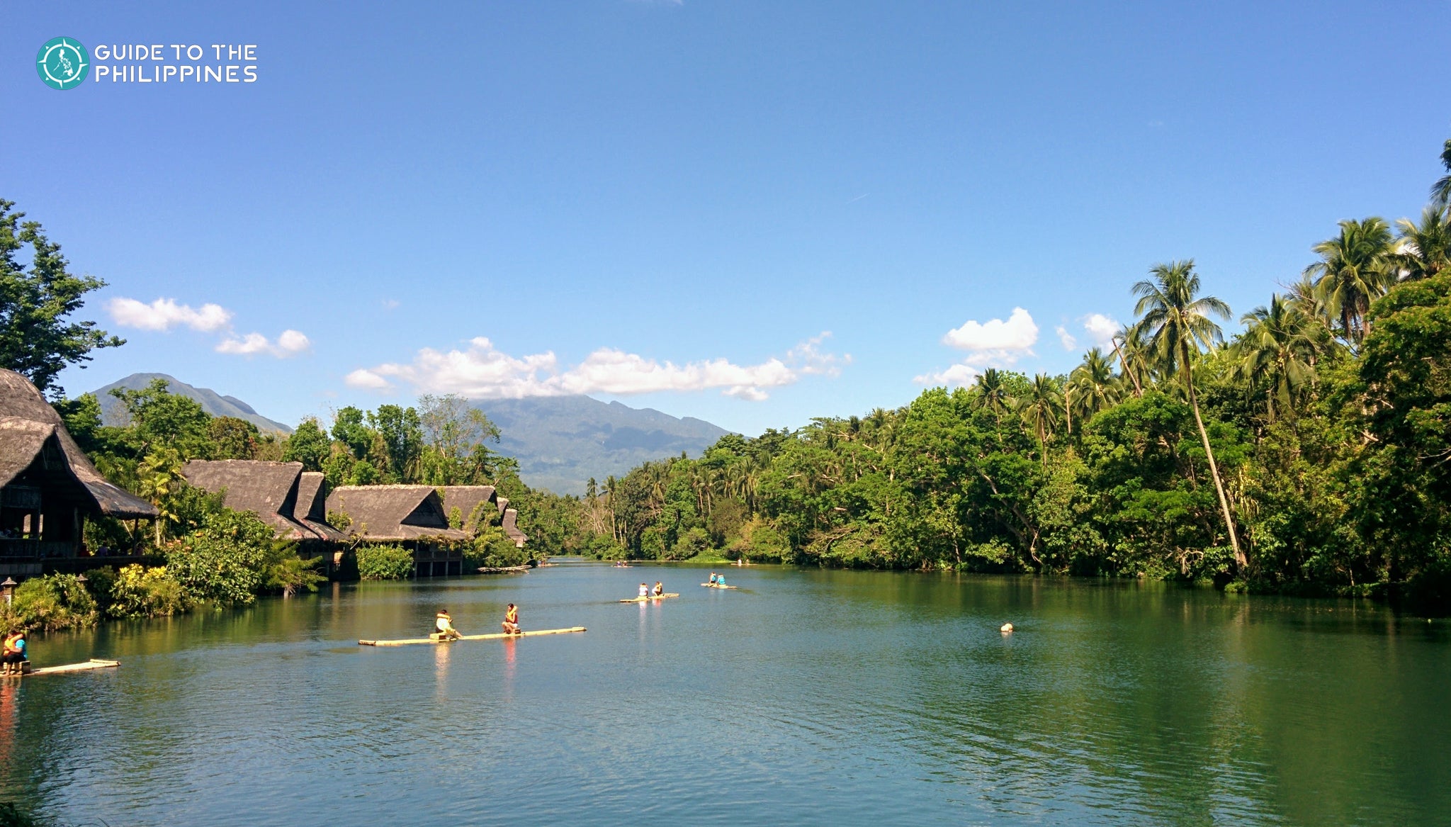 The river in Villa Escudero, Quezon