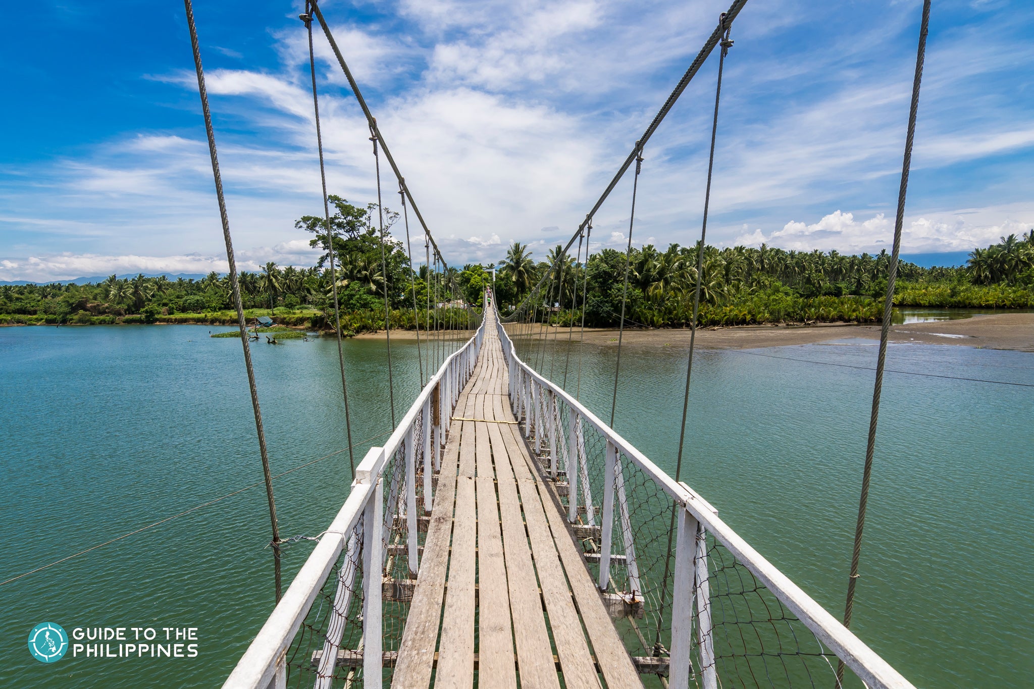 Baler Hanging Bridge above a river