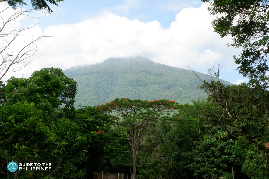 VIew of Mt. Banahaw's peak in Quezon Province VIew of Mt. Banahaw's peak in Quezon Province