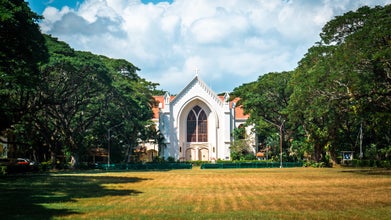 Church inside Silliman University