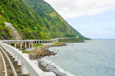 Patapat Viaduct in Pagudpud