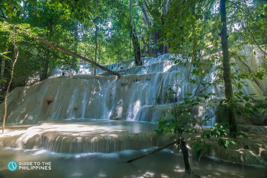 View of Kaparkan Falls in Abra View of Kaparkan Falls in Abra