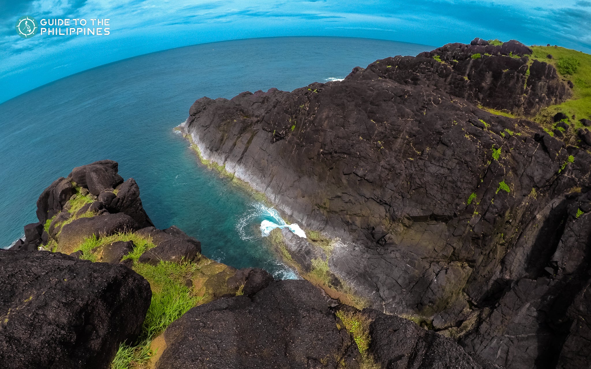 The cliffside at Binurong Point, Bicol
