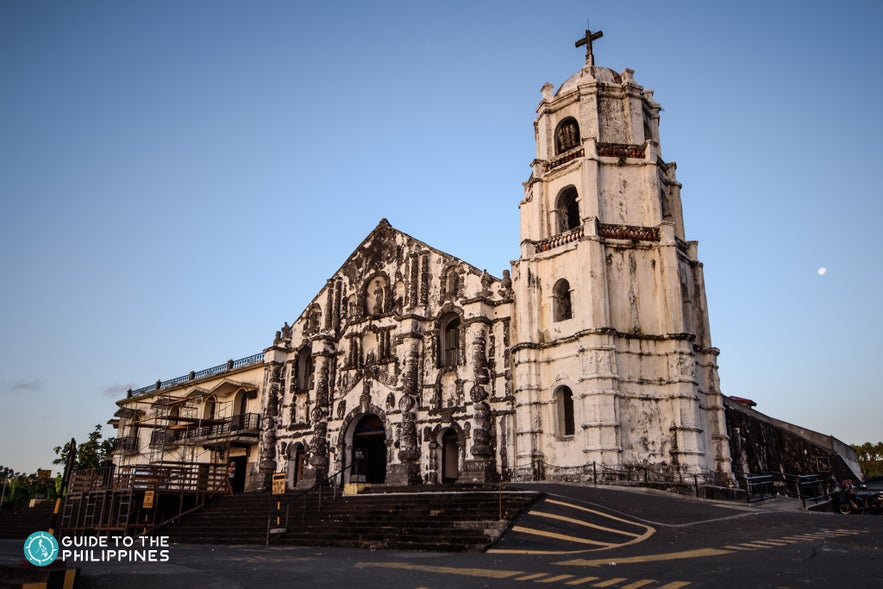 Facade of Daraga Church in Albay, Bicol Facade of Daraga Church in Albay, Bicol