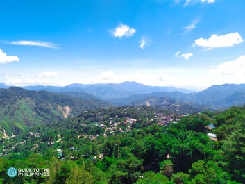 Scenic view from Mines View Park in Baguio