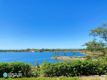 View of Paoay Lake from Malacañang of the North in Ilocos