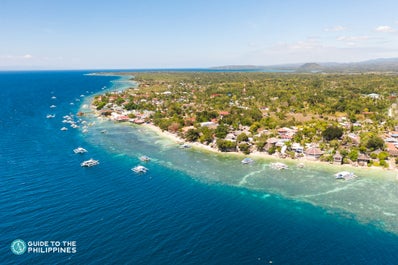 Moalboal Island in Cebu