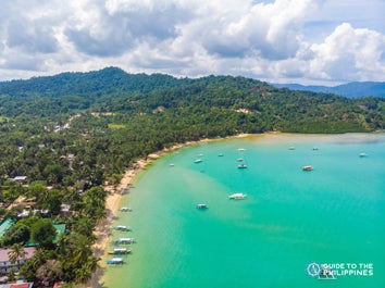 Beach in Port Barton Palawan