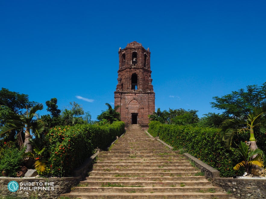 The Bantay Church Bell Tower sits atop a hill in Ilocos Sur The Bantay Church Bell Tower sits atop a hill in Ilocos Sur