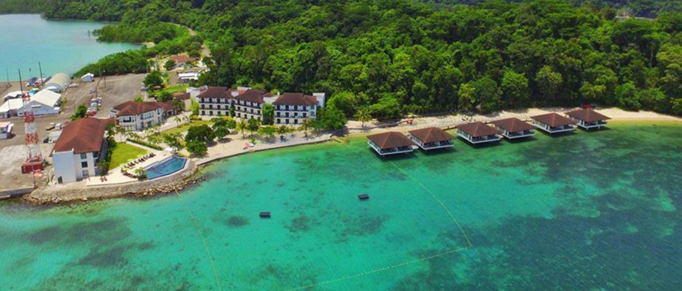 Aerial view of Kamana Sanctuary Spa Resort in Subic