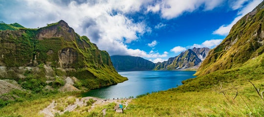 View of Mt. Pinatubo's crater lake at the summit.jpg