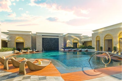 Take a dip at the beautiful pool of Okada Manila