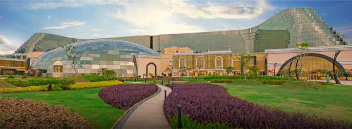 Go for a walk at The Garden in Okada