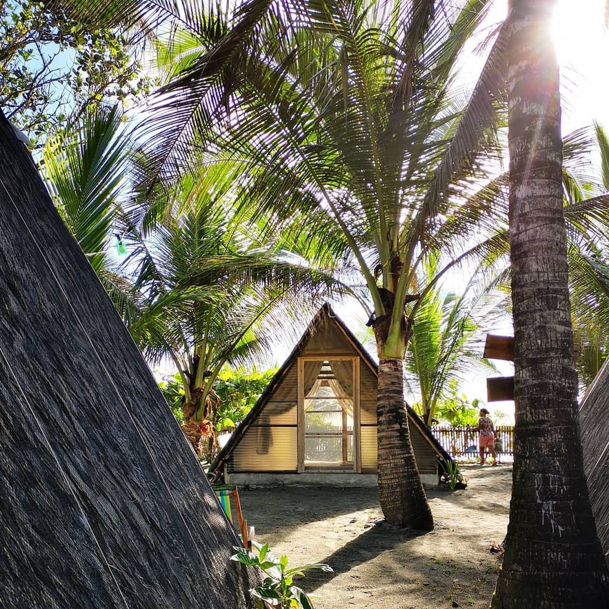 One of the huts in Balituk Baler One of the huts in Balituk Baler