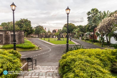 A small park in Fort Santiago Manila