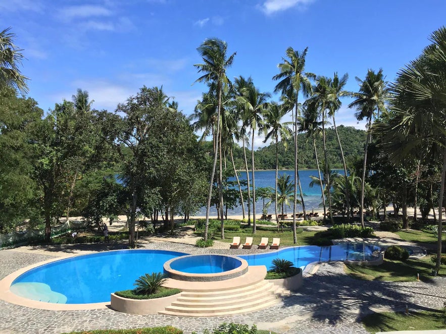 Poolside of Fridays Puerto Galera Poolside of Fridays Puerto Galera
