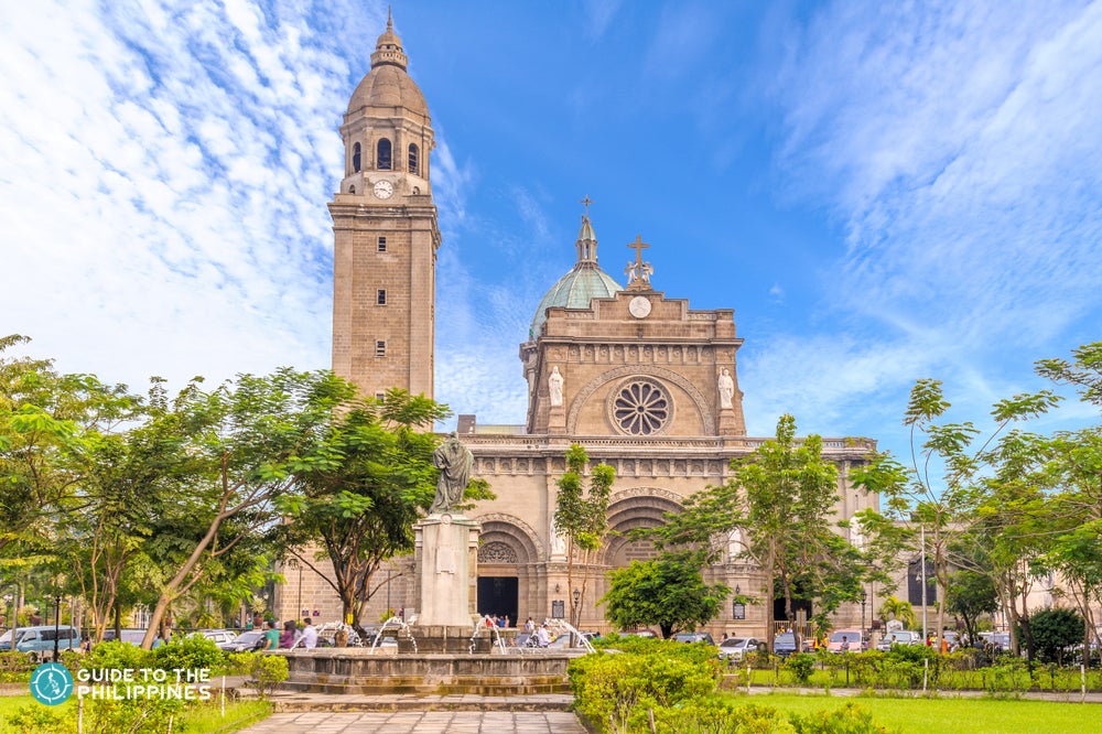 Manila Cathedral inside Intramuros