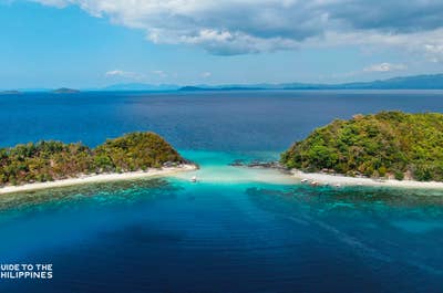 Island in Port Barton Palawan