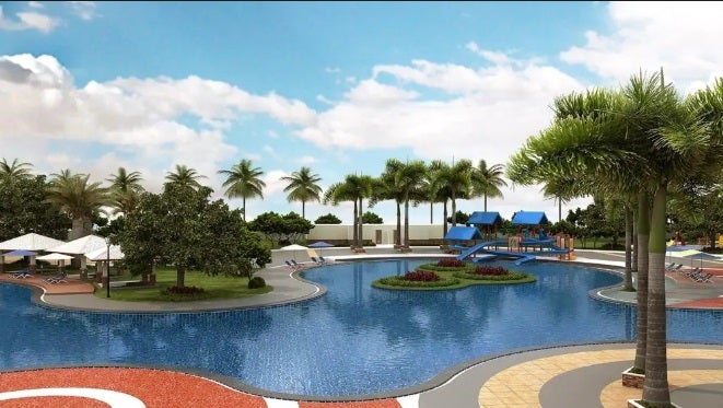 Poolside of Aquamira Resort