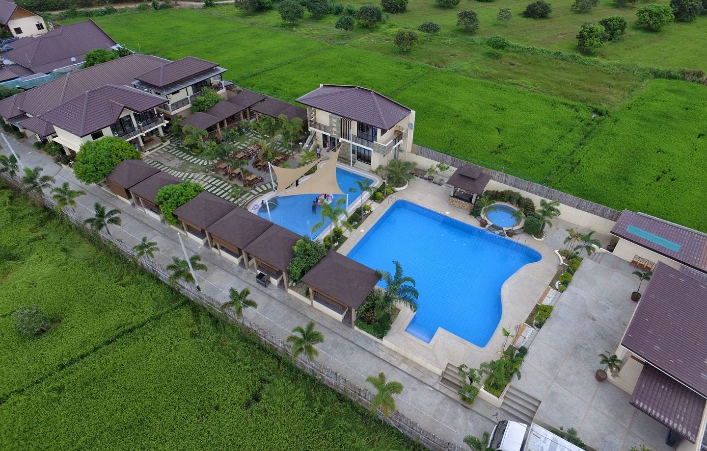 Aerial view of Chingu Hidden Paradise Garden & Resort