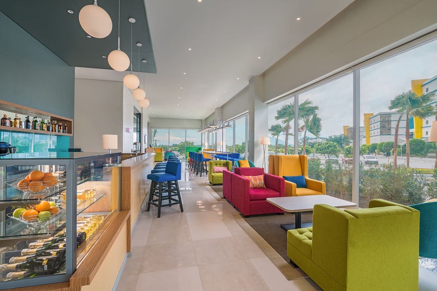 Lobby of Park Inn Hotel by Raddison Clark Lobby of Park Inn Hotel by Raddison Clark