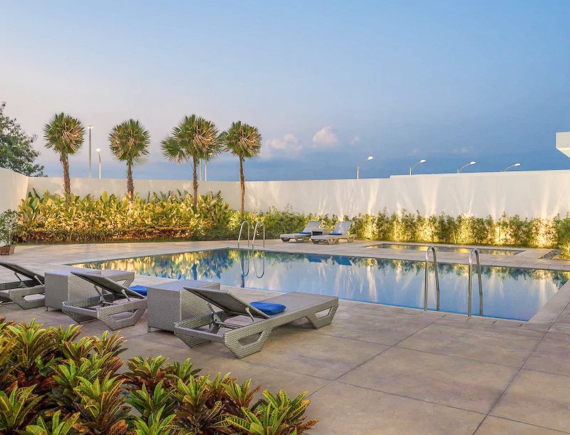 Poolside of Park Inn Hotel by Raddison Clark Poolside of Park Inn Hotel by Raddison Clark