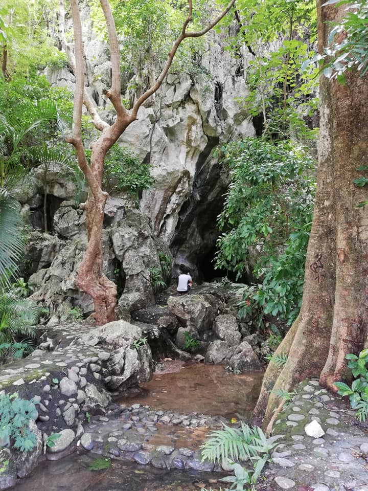 Entrance to Pinagrealan Cave Entrance to Pinagrealan Cave