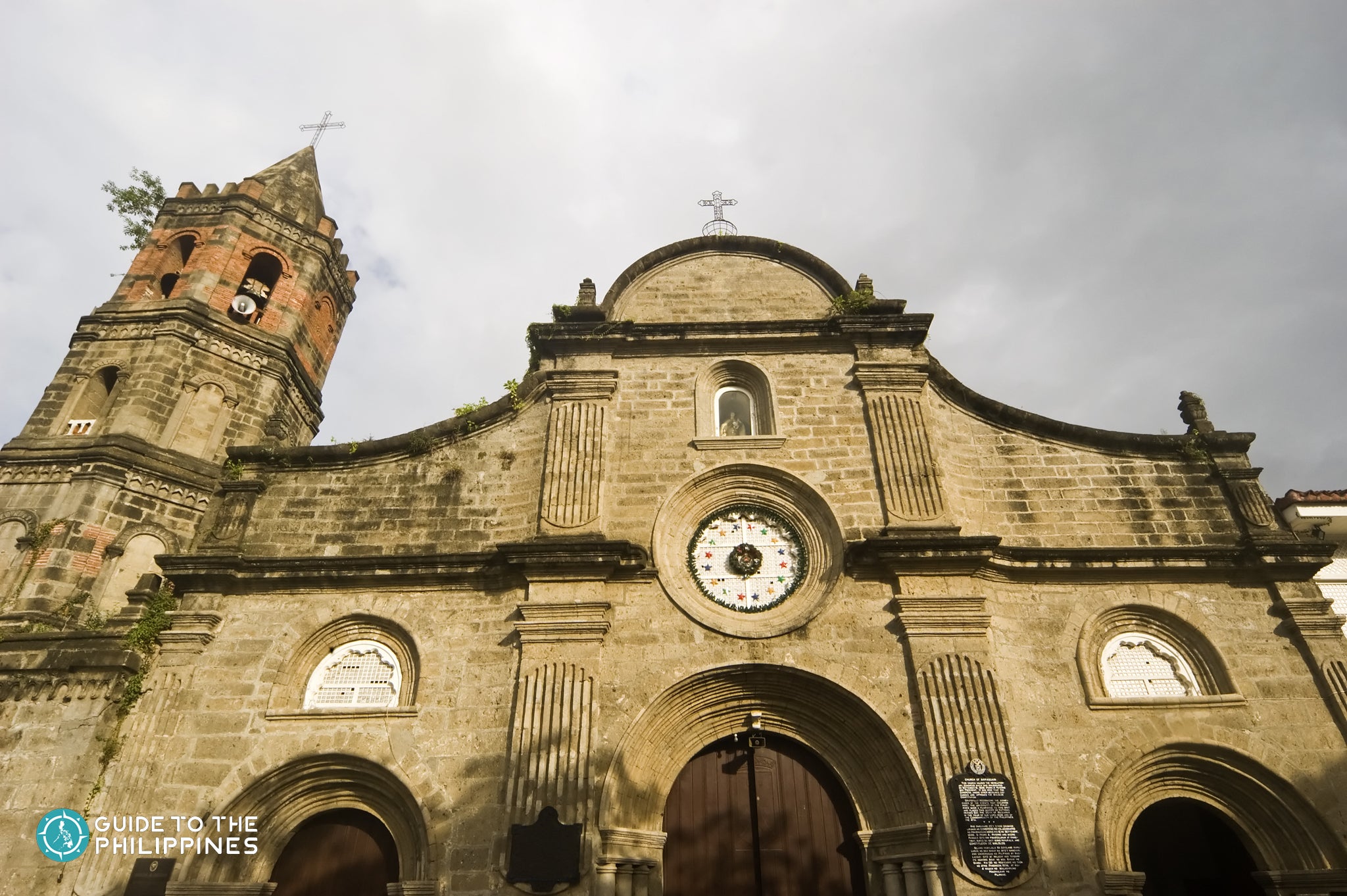 Close-up shot of Barasoain Church Close-up shot of Barasoain Church