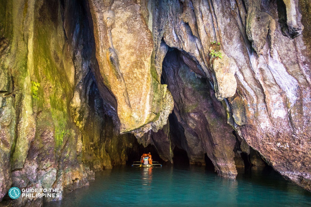 Rock formations in Puerto Princesa Underground River
