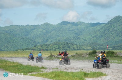 ATV rides in Mount Pinatubo