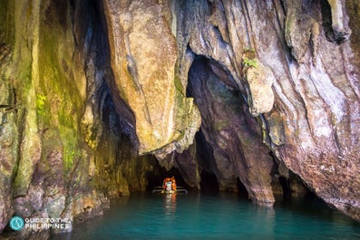 Rock formations at the entrance of Puerto Princesa Underground River