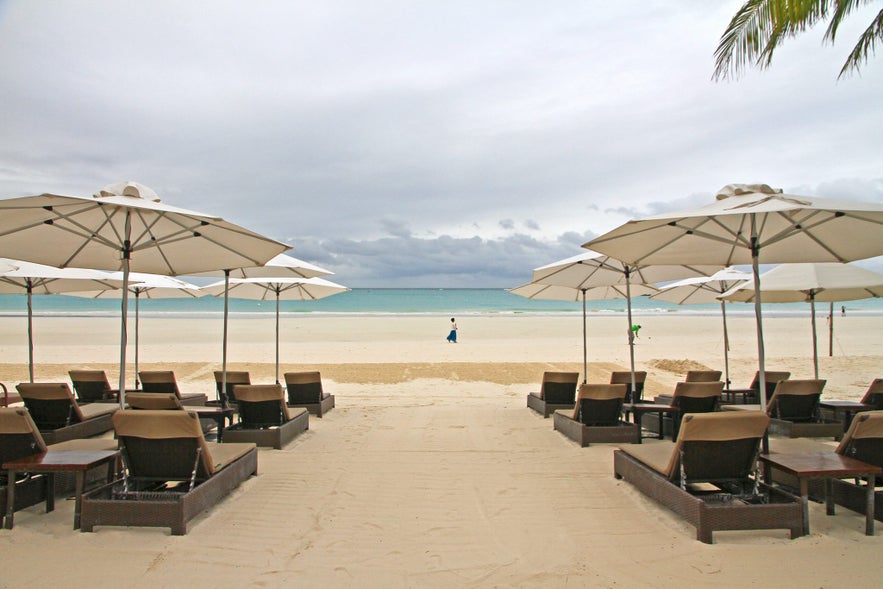 Two Seasons Boracay Resort's beachfront Two Seasons Boracay Resort's beachfront