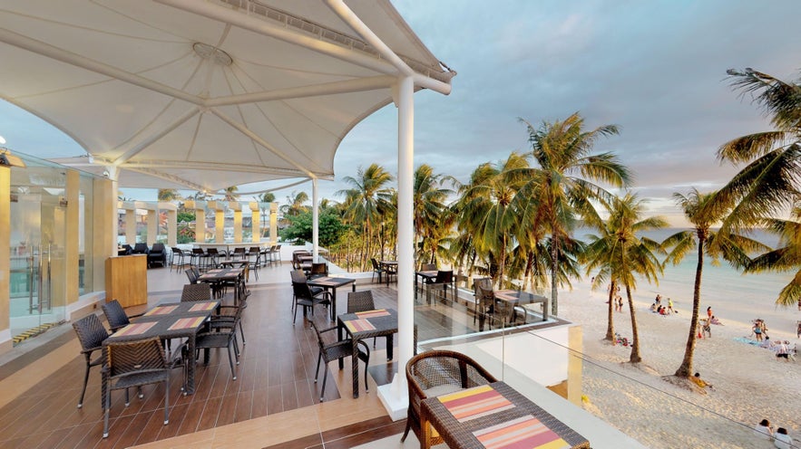 Outdoor dining area of The District Boracay Outdoor dining area of The District Boracay