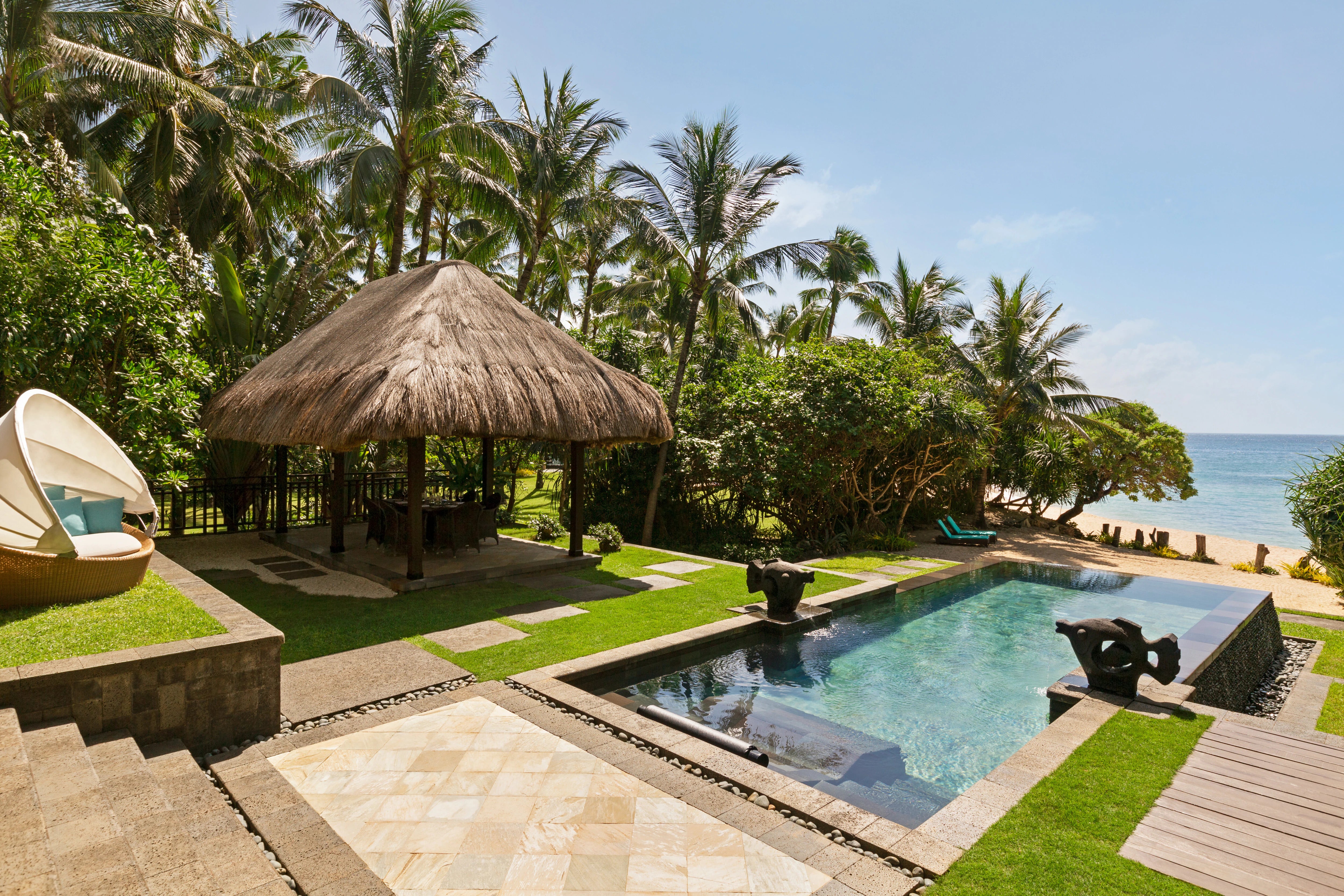 A beachfront villa in Shangri-la Boracay