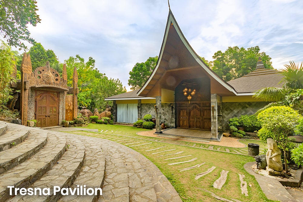 A pavillion in Cintai Corito&rsquo;s Garden