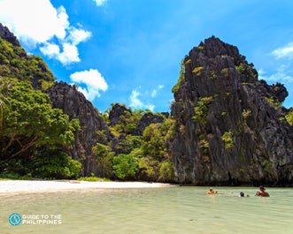 Secret Beach in El Nido Palawan