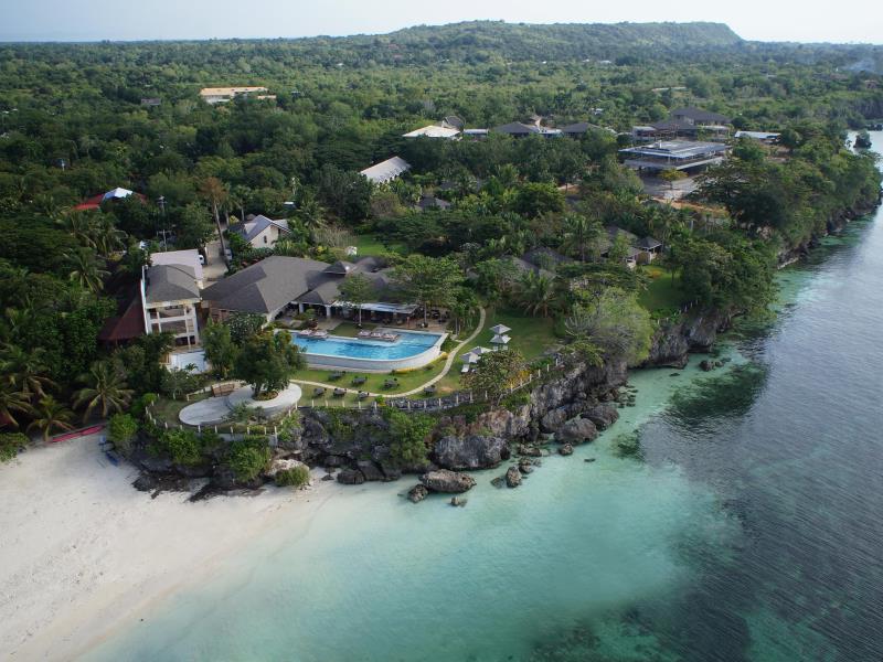 Aerial view of Amorita Resort Aerial view of Amorita Resort