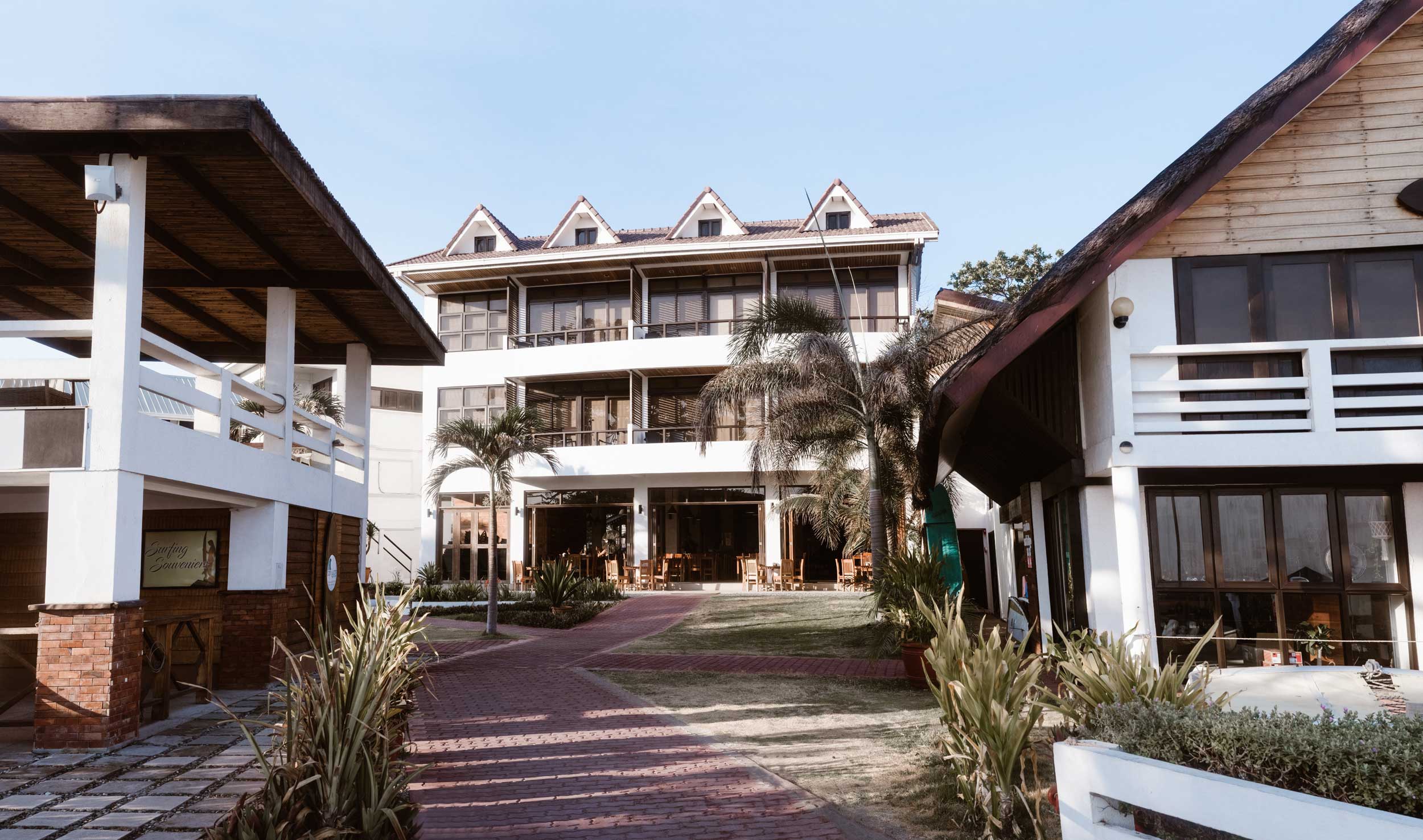 Facade of San Juan Surf Resort