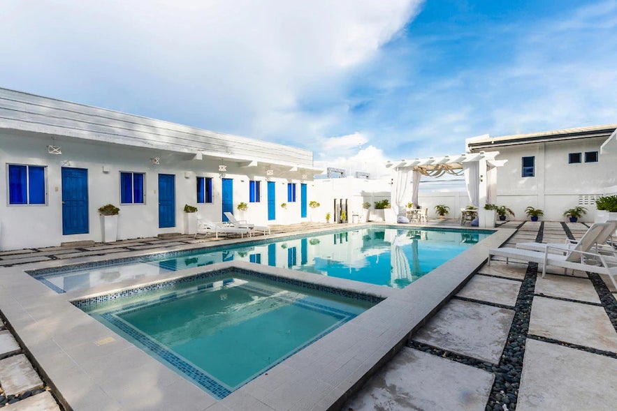 Pool area of Issa's Haven Pool area of Issa's Haven