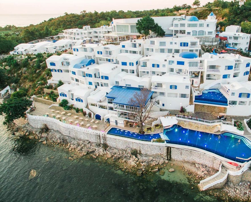 Aerial view of Vitalis Villas Aerial view of Vitalis Villas