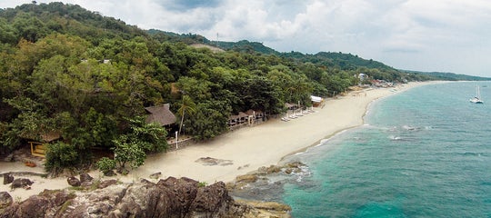 La Luz Beach Resort's beachfront.jpg