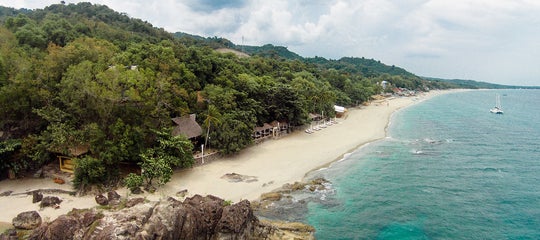 La Luz Beach Resort's beachfront.jpg