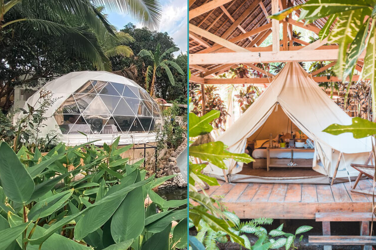 Tents of Domescape and Soultribe Beach Retreat