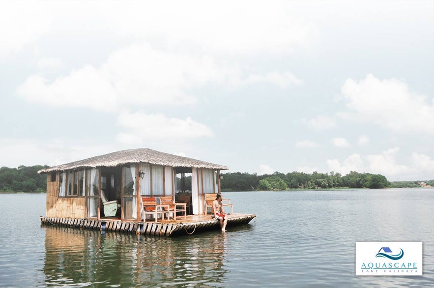 Floating cottage in Aquascape Lake Caliraya Floating cottage in Aquascape Lake Caliraya